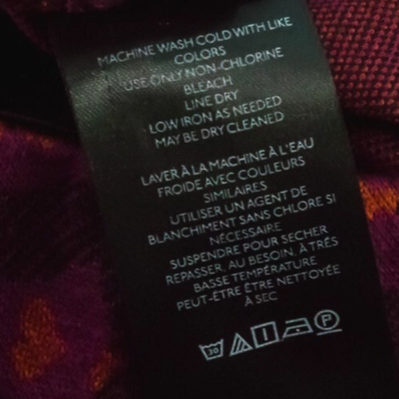 by Anthropologie Size XS Pink Print Pull On Wide Flare Bell Bottom Knit Pants - Picture 5 of 7